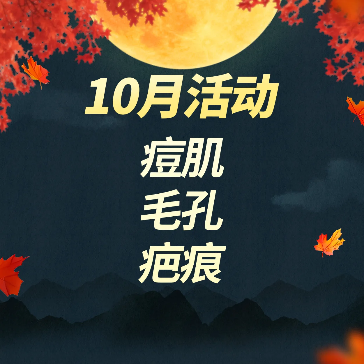 痘肌 | 毛孔 | 疤痕